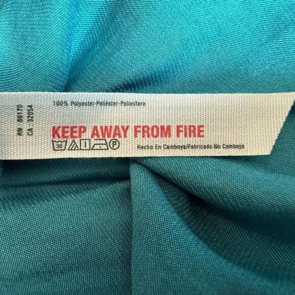 Free People Here With Me Forest Green Lace-Up Top Size Small NWT - Picture 9 of 10